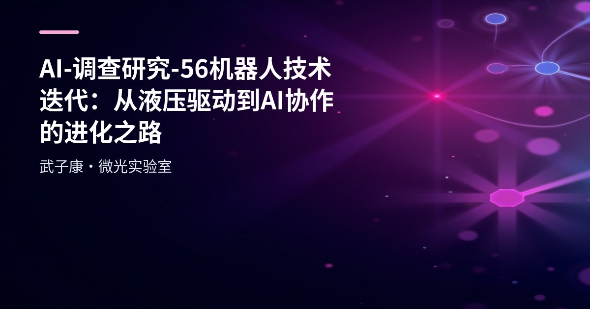 AI-调查研究-56-机器人 技术迭代：从液压驱动到AI协作的进化之路