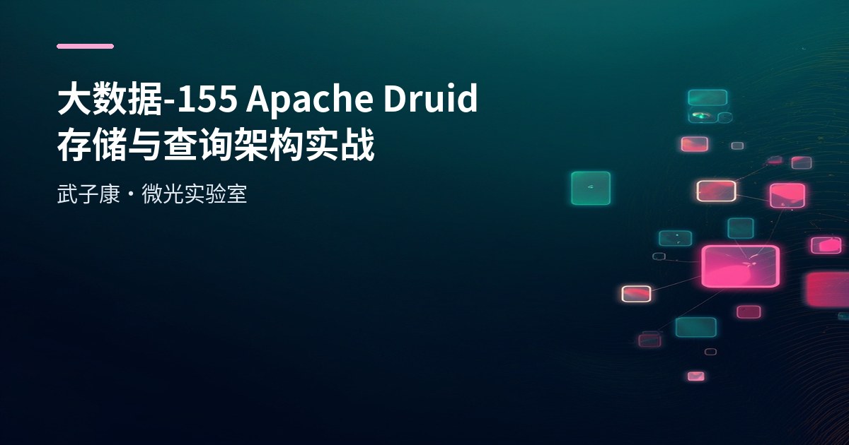 大数据-155 Apache Druid 存储与查询架构实战：Segment/Chunk/Roll-up/Bitmap 协同