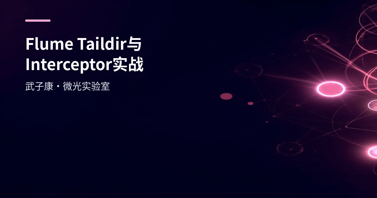 大数据-228 离线数仓 Flume Taildir + 自定义 Interceptor：从 JSON 提取时间戳过滤