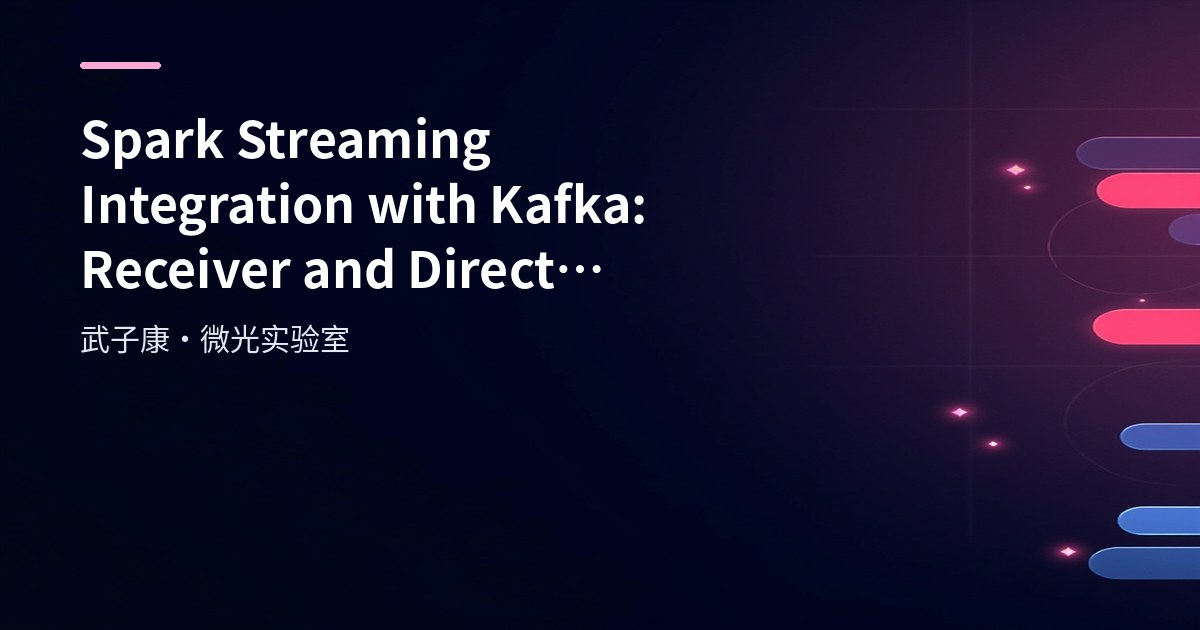 Big Data 89 - Spark Streaming with Kafka: Receiver vs Direct Mode