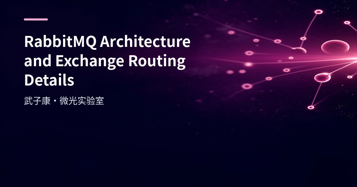 RabbitMQ Architecture and Exchange Routing Details
